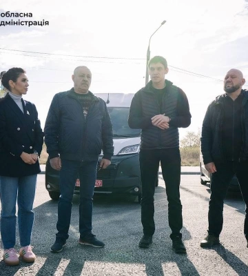 Громади Запорізької області отримали чергову партію техніки