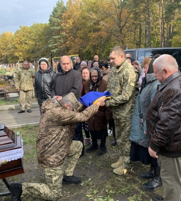 24 жовтня у Жидичині відбудеться прощання з Героєм Віктором Бондаруком