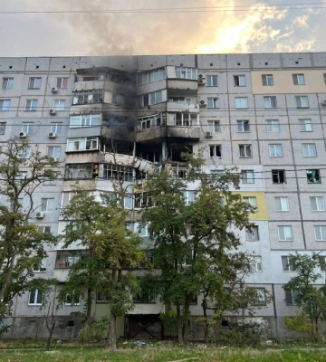 В Херсоне в результате обстрела пострадали девять человек, среди них подросток