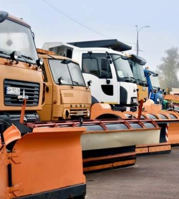 Как в Коростене приготовились к зимней уборке улиц