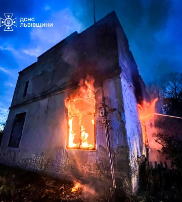 На Львівщині у пожежі загинув чоловік