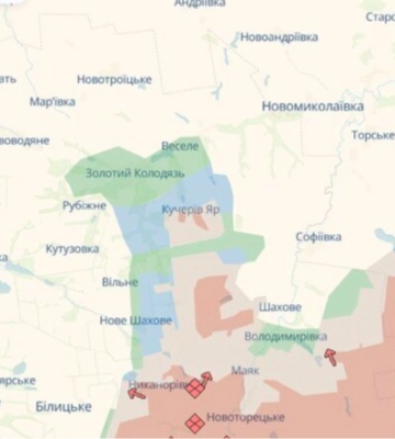 Сили оборони відкинули ворога в Покровському районі, росіяни просунулися в Донецькій та Запорізькій областях – DeepState