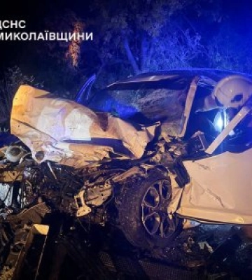 Смертельна аварія на автодорозі «Миколаїв — Одесаі: загинув водій легковика