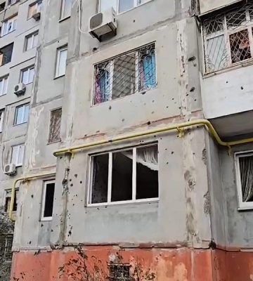 В Херсоне в результате обстрела пострадали девять человек, среди них подросток