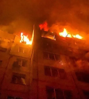 Силы обороны срочно обратились к населению после обстрела Херсона
