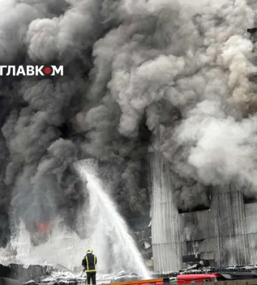 Атака на Київ: репортаж з місця ліквідації наслідків