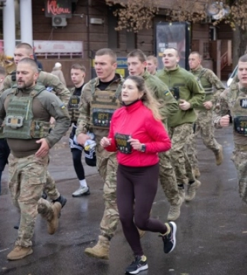 У Полтаві відбувся забіг у пам'ять про загиблих захисників