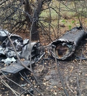 Вибухотехніки поліції Вінниччини знешкодили бойові частини ворожих БПЛА та ракети Х-101. ФОТОрепортаж