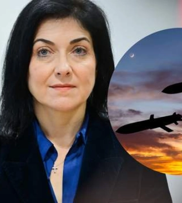 Приехала, чтобы помочь Украине: немецкий министр была час в укрытии во время атаки на Киев