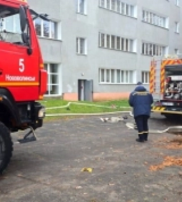 У Нововолинську горів підвал гуртожитку