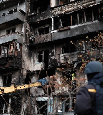 В Киеве ликвидировали последствия в местах атак. Выросло число пострадавших – фото