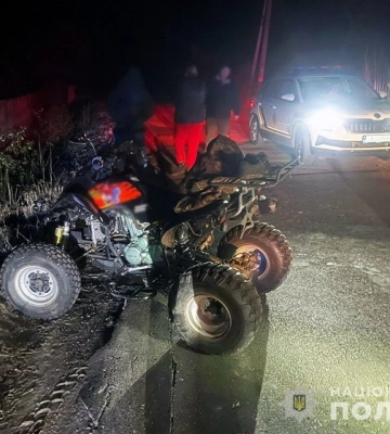 Впали з квадроцикла: через тяжкі травми пасажира водій із Волині опинився в суді