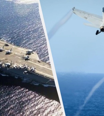 Вертолет и истребитель ВМС США разбились в Южно-Китайском море: что известно