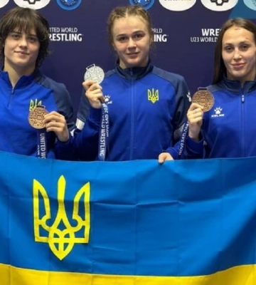 Українські борчині здобули три нагороди чемпіонату світу U23