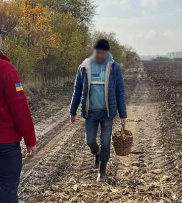 Житель Мукачівщини пішов по гриби і заблукав