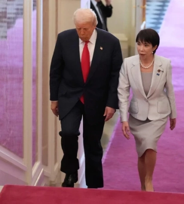 Трамп зустрівся з першою жінкою-прем'єркою Японії