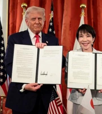 Обстріл Чернігівщини, зустріч Трампа з прем'єркою Японії: головне за ніч