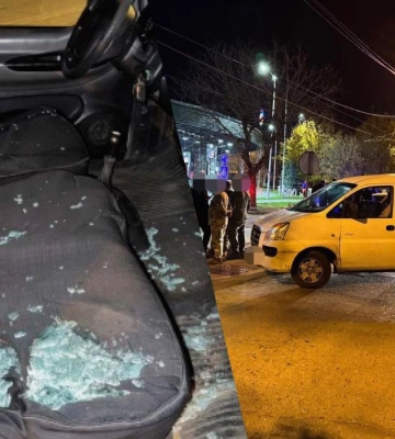 В Одессе пьяный полицейский с оружием напал на сотрудников ТЦК, разбив им стекло в авто