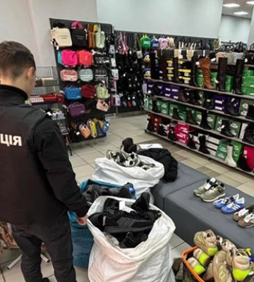 В Одессчине изъяли подделки спортивных брендов на сумму свыше 33 млн. грн