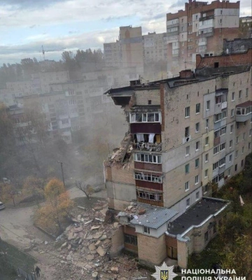 У Хмельницькому вибухом газу зруйновано багатоповерхівку