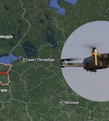 Возле военной базы в Эстонии был сбит неизвестный дрон