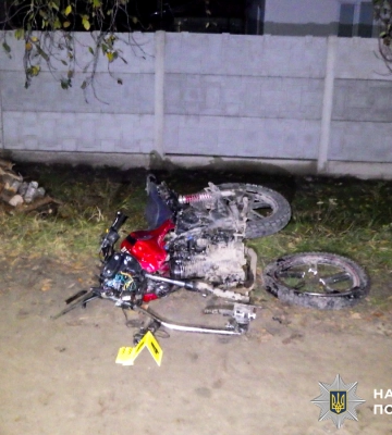 У селі на Рівненщині внаслідок зіткнення двох мотоциклів травмувалися троє юнаків
