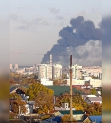 Аннексированный Крым был атакован беспилотниками, горят нефтебазы в Гвардейском и Симферополе