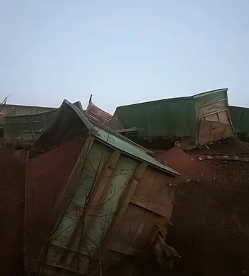 Військовий потяг рашистів пустили під укіс біля окупованого Токмака, - ГУР