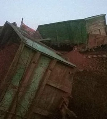 Військовий потяг рашистів пустили під укіс біля окупованого Токмака, - ГУР