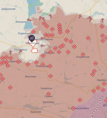 В ВСУ заявили об оговорке относительно ситуации в Мирнограде и уверяют, что врага в городе нет