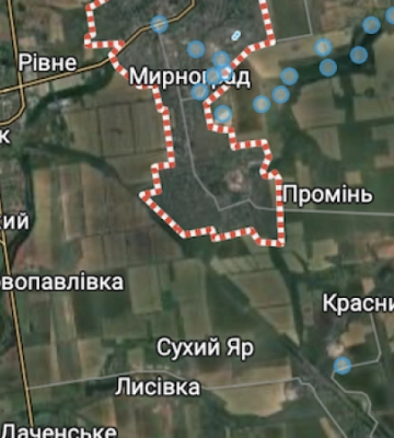 Угруповання військ "Схід" заперечило проникнення окупантів до Мирнограда