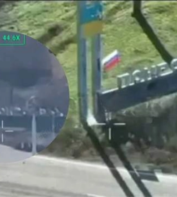 Россияне вывесили свой флаг на потолке возле Покровска: тряпка провисела не долго