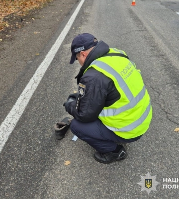 На Кіровоградщині водій збив людину та втік з місця ДТП