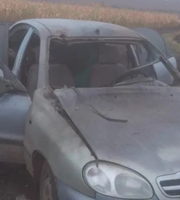 Росія влучила дроном в автомобіль у Харківській області: є загиблий та поранені