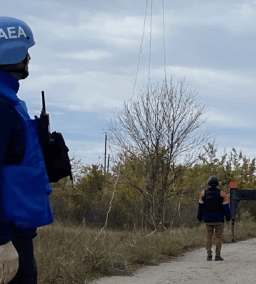 На ЗАЭС был начат ремонт линий электропередач