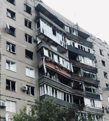Росія завдала ракетного удару по Краматорську: у місті пошкоджені багатоповерхові та приватні будинки