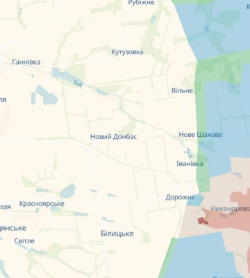 ВСУ отбросили российскую армию под Добропольем – DeepState