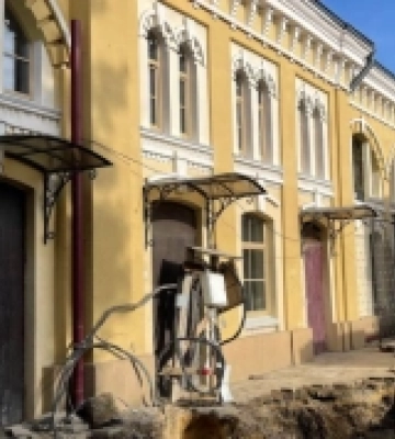 Триває відновлення історичних корпусів Єврейської лікарні в Одесі