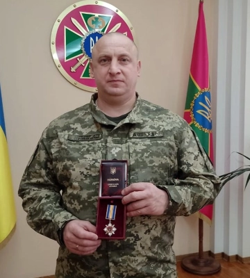 Прикордонника з Волині нагороджено орденом «За мужність»