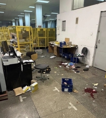 У Києві на об'єкті "Укрпошти" стався вибух, постраждали п'ятеро працівників (оновлено)