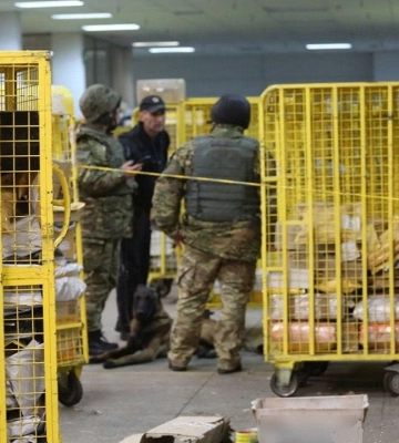 Поліція затримала чоловіка, причетного до вибуху на Укрпошті в Києві