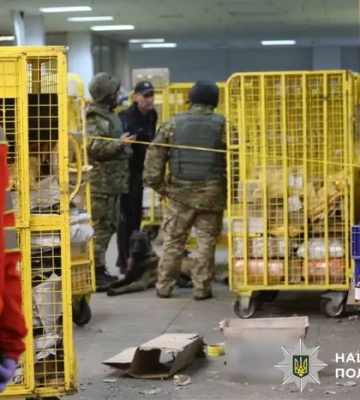 Затримано чоловіка, причетного до вибуху у сортувальному центрі «Укрпошти»