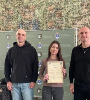Дві групи миколаївців успішно завершили навчання у Центрі підготовки громадян до національного спротиву