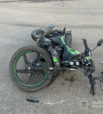 На Конотопщині водійка збила 15-річного мотоцикліста