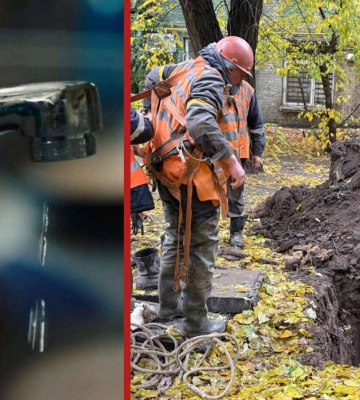 В Днепре из-за ремонтных работ временно отключили воду по ряду адресов: детали