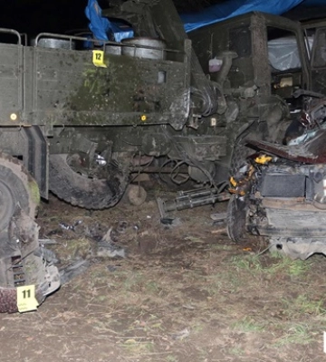 В аварії біля Львова загинуло четверо військових