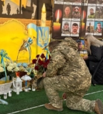 У Рахові відбувся молебень за загиблими воїнами
