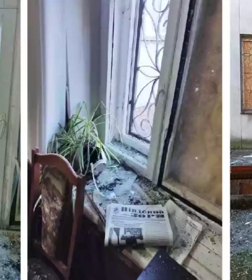 У Нікополі редакція газети «Південна зоря» зазнала пошкоджень через атаку російського дрона