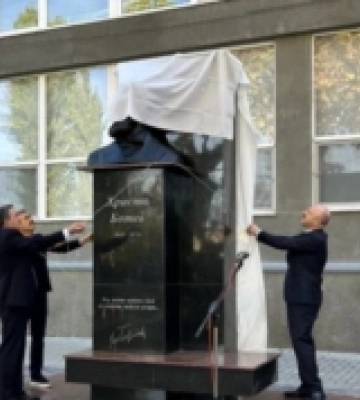В Ізмаїлі урочисто відкрили відновлений пам’ятник Христо Ботеву