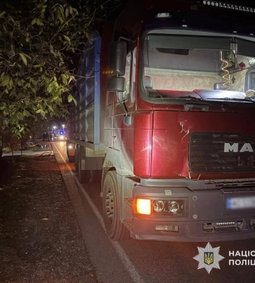 Вантажівка збила на смерть велосипедиста на Берегівщині